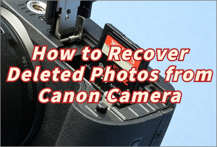 how to recover photos from canon camera