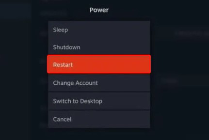 أعد تشغيل emudeck الخاص بك