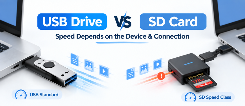 usb stick vs sd card in speed