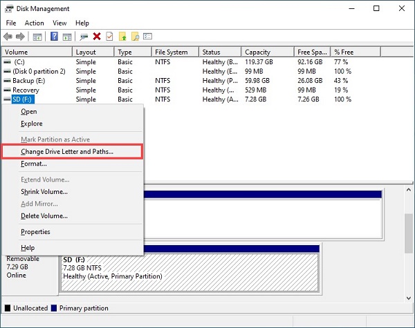 windows disk management