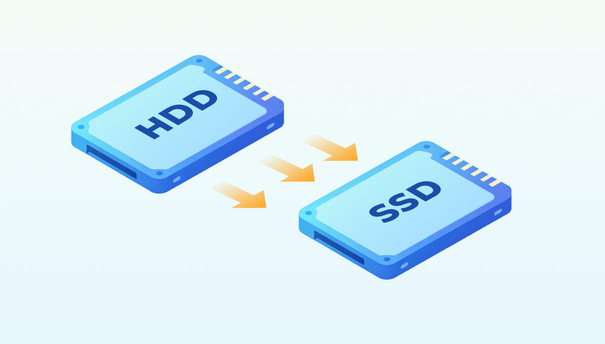HDD to SSD Upgrade