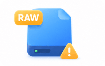 raw drive recovery