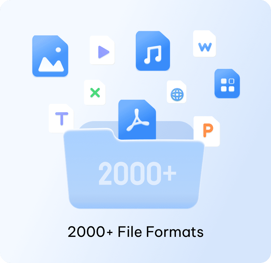 2000+ file formats