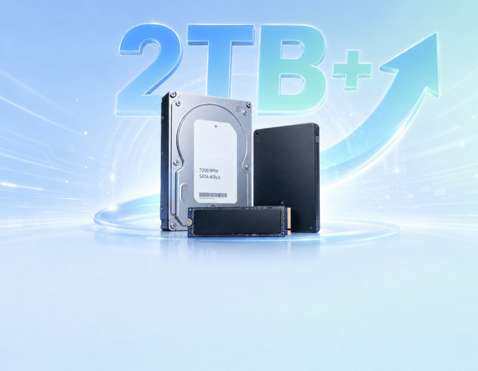 Use Large Drives