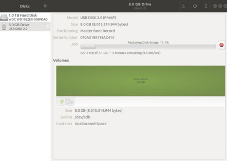 burn iso to usb startup disk creator