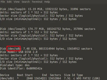 burn iso to usb terminal command linux