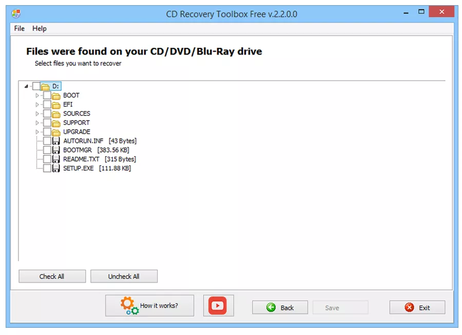 cd recovery toolbox