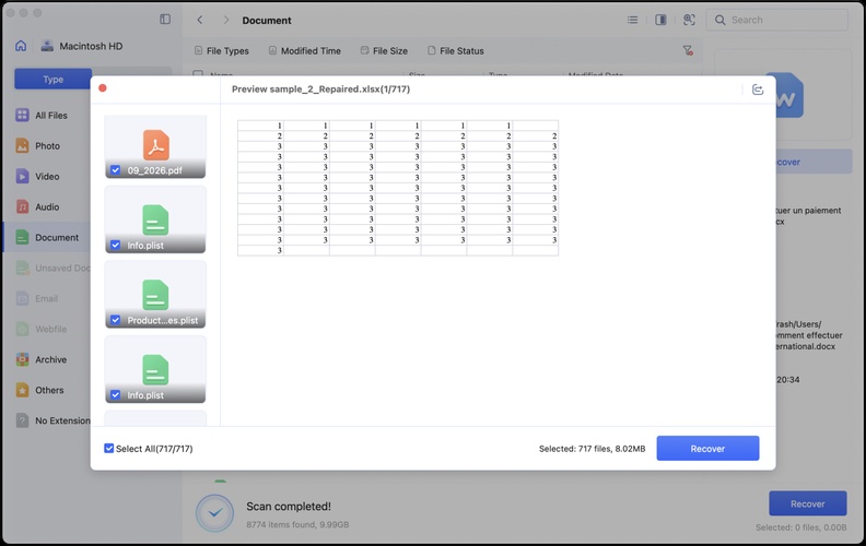 click to recover files on mac 4ddig