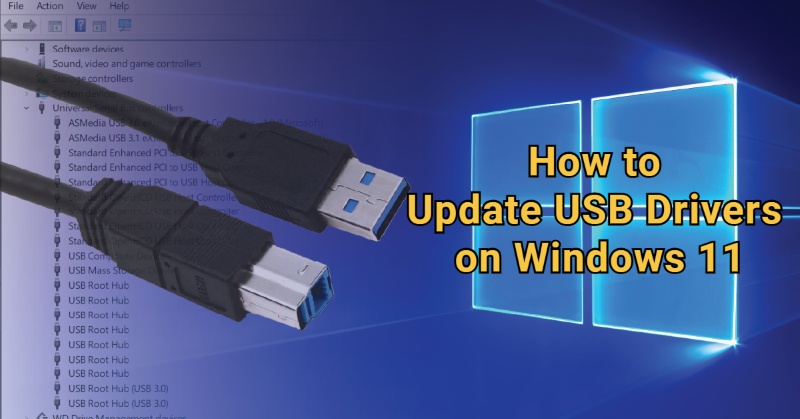 how to update usb drivers on windows 11