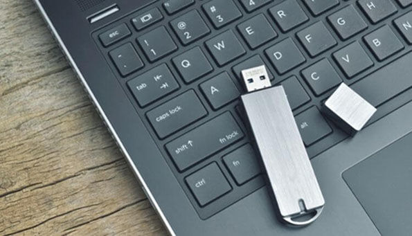 recover usb without software