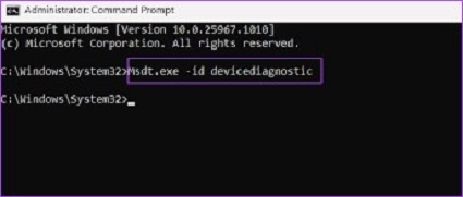 run the hardware troubleshooter