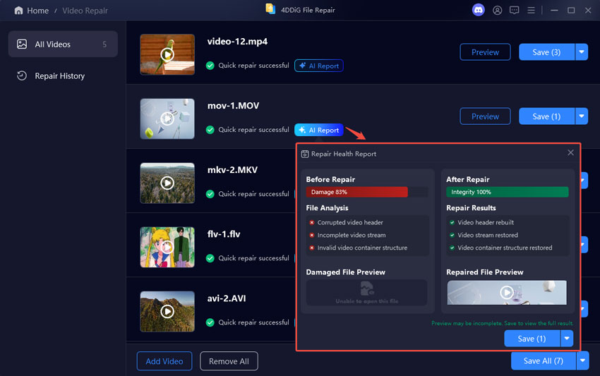 4ddig file repair guide step 2