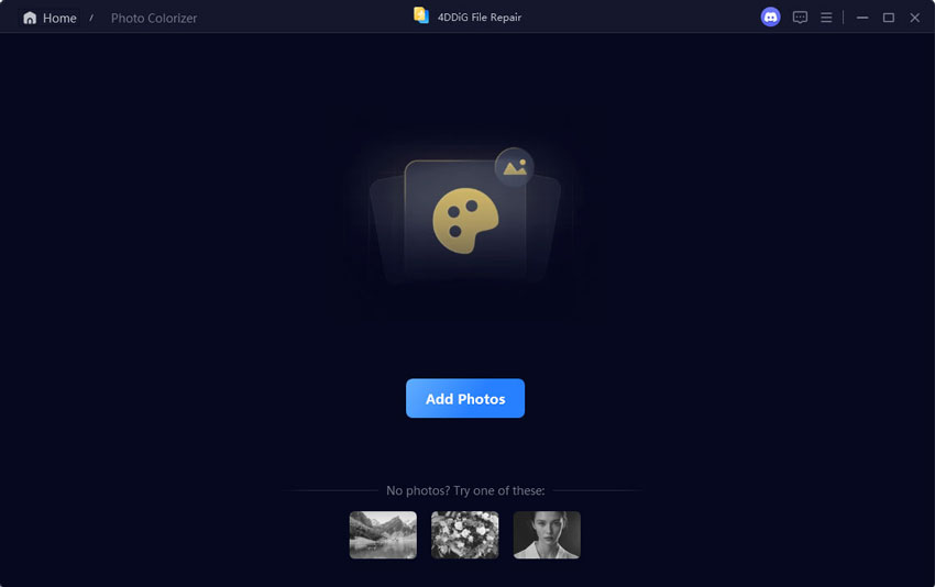 add photos to colorize