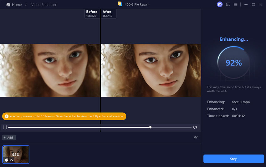 4ddig ai video enhancer