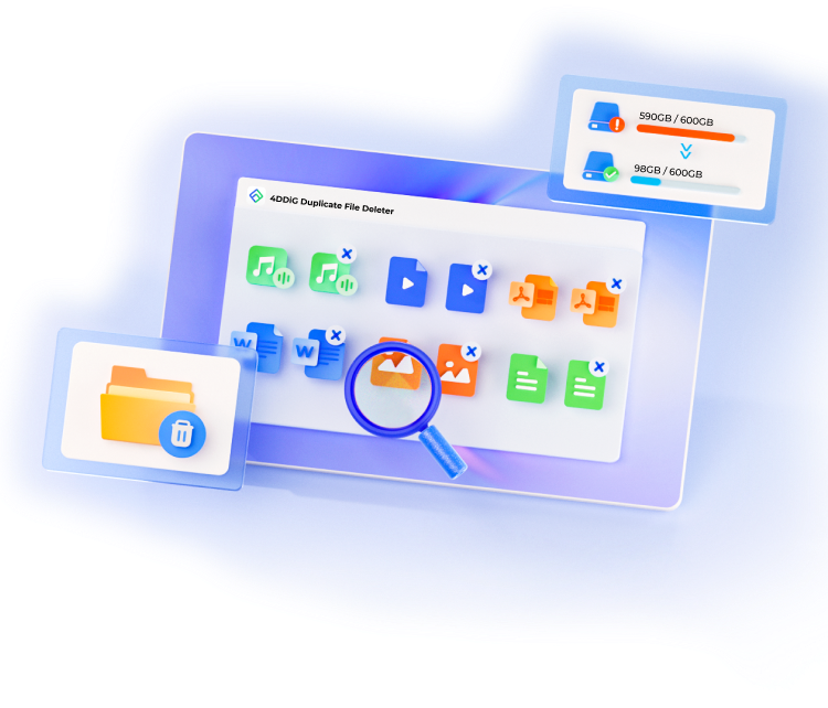 4DDiG Duplicate File Deleter