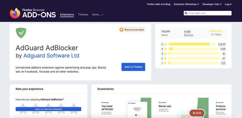 adguard adblocker