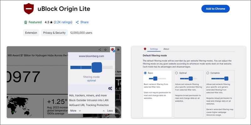 bypass youtube anti adblock with ublock origin lite