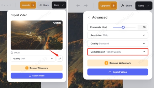 compress videos veedio