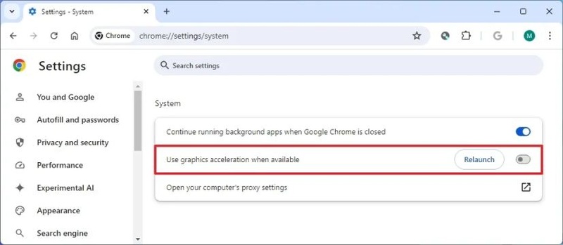disable chrome hardware accleration to fix html5 video not properly encoded