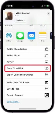 send videos from iphone to android via email