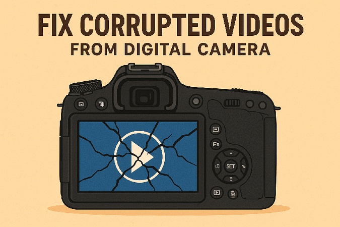fix corrupted video files from digital camera