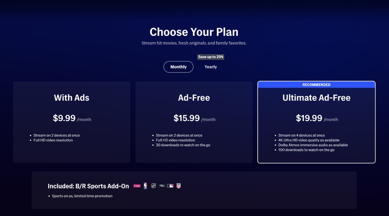 hbo max subscription