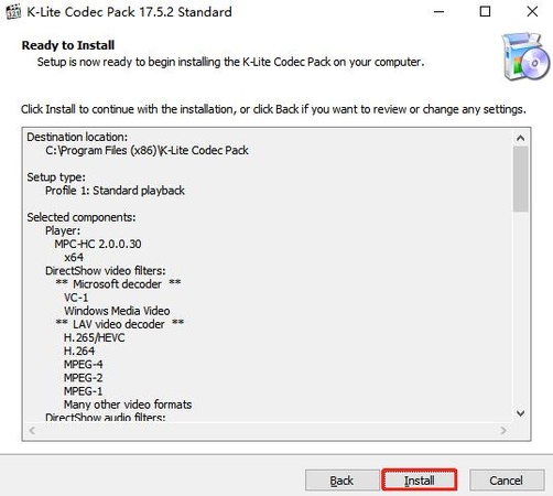 install k lite codec pack to fix vlc not playing videos