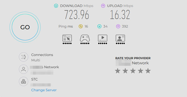 internet speed test online