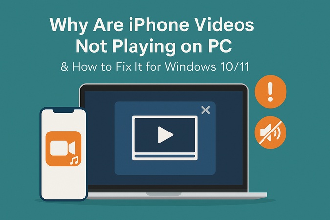 iphone videos not playing on pc