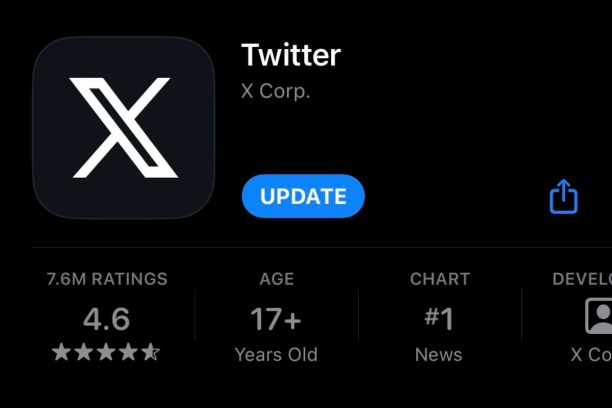 mobile update twitter app