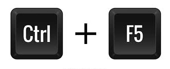 page reload shortcuts
