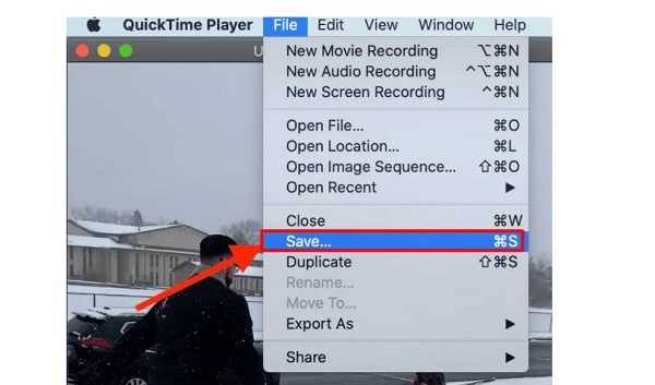 quicktime export trimmed videos