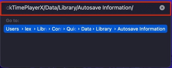 recover unsaved recordings via quicktime spotlight