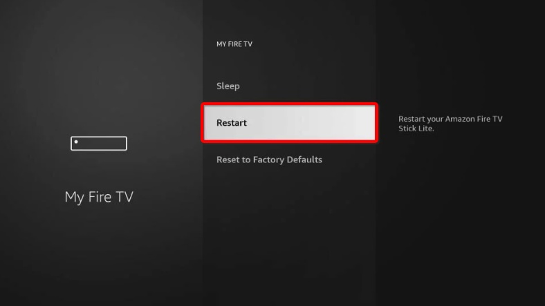 resatrt tv to fix youtube tv playback error
