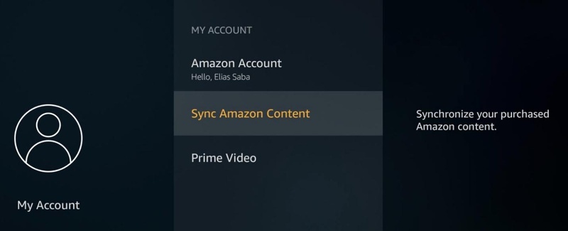 sync amazon content to fix unavailable video