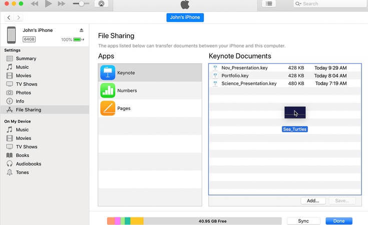 transfer iphone videos to pc with itunes