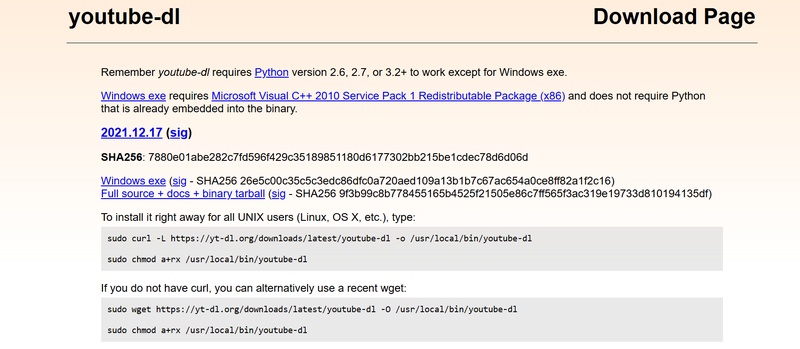 update youtube dl to fix 403 forbidden error