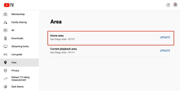 update youtube tv app