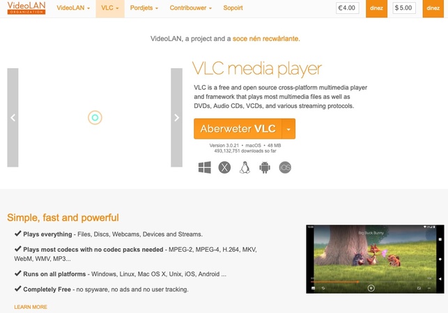Reproduzir vídeos baixados do Google Fotos no VLC