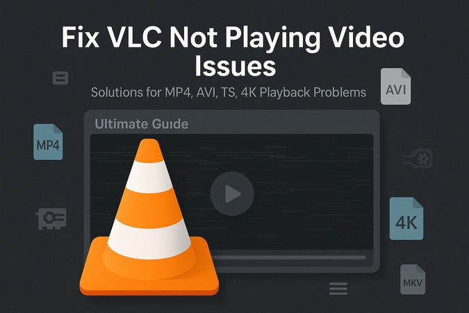 vlc not playing video