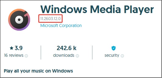 windows media player 11 2603 12 0 download