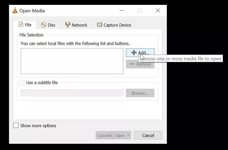 convert mp4 or mov to avi file