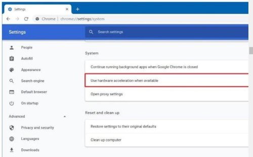 use hardware acceleration when available