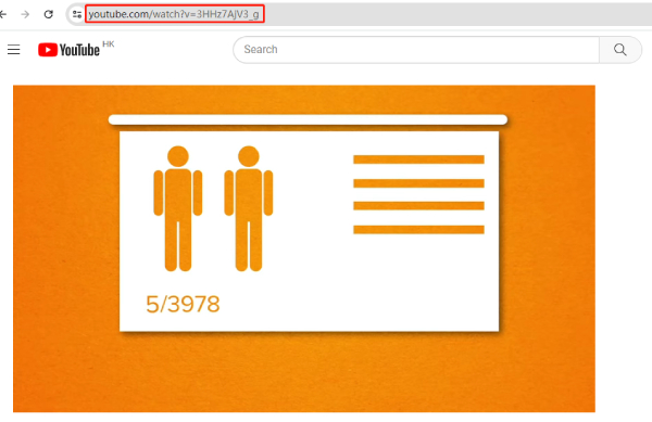 como inserir um vídeo do youtube no powerpoint – copie a url do vídeo do youtube