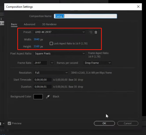 How to Upscale Video in Adobe After Effects 1