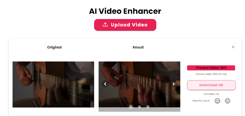 How to Upscale Video Online Via Cutout Pro 2