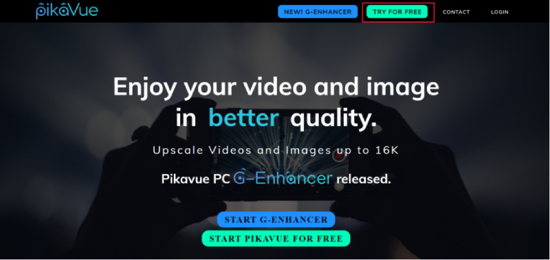How to Upscale Video Online Via Pikavue 1