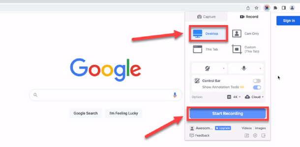 맥 화면 녹화 시작