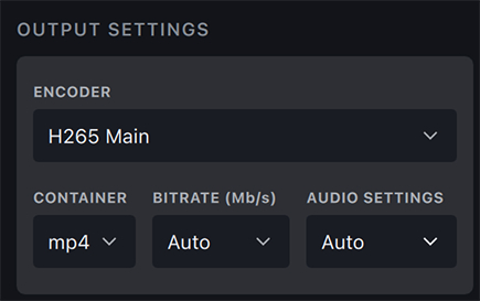 動画のプレビューをエクスポートする