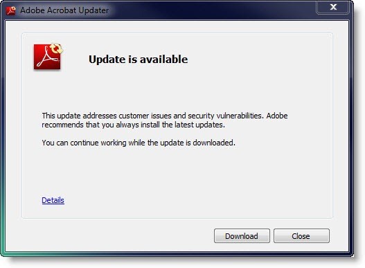 acrobat update download